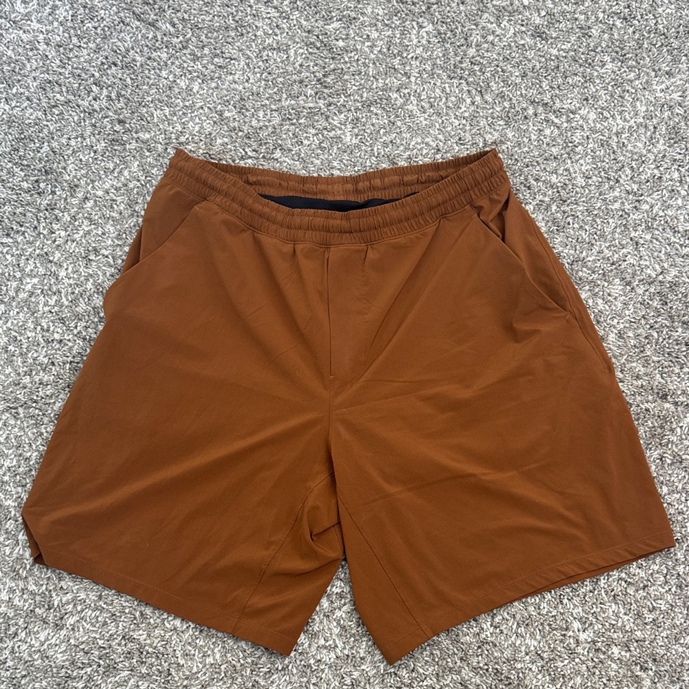 lululemon athletica Men's Tan Athletic Shorts